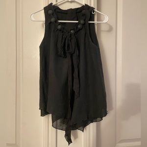 Black Boutique Tank Top